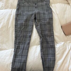 Fashion Nova Gray Plaid Pantsuit